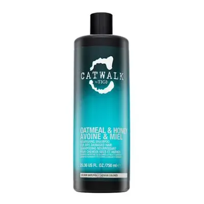 Tigi Catwalk Oatmeal & Honey Nourishing Shampoo vyživující šampon pro suché a poškozené vlasy 75