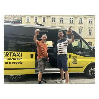 Zážitek - Beertaxi v Praze s neomezenou konzumací piva Co dělat v Praze? Vyrazte za zážitky