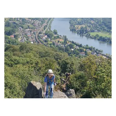 Zážitek - Via ferrata se zkušeným instruktorem Co dělat v Ústeckém kraji? Vyrazte za zážitky