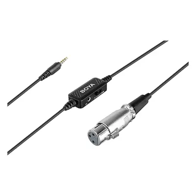 Digital audio out kabel Boya BY-BCA6 (XLR na 3.5mm TRRS)