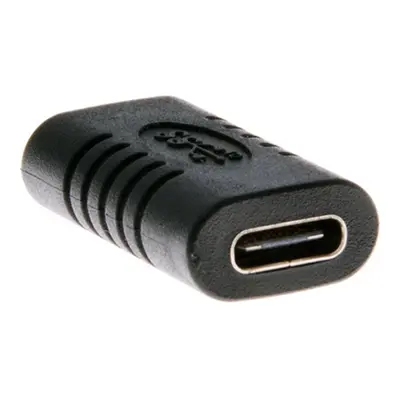 PremiumCord spojka pro kabeláž USB-C F/F - černá