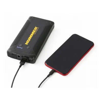 Auto startér box do 7.0L + Power bank - Hummer H3T s 8000mAh + 2x USB + 1x microUSB + LED světlo