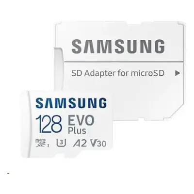 Samsung micro SDXC 128GB EVO Plus + SD adaptér