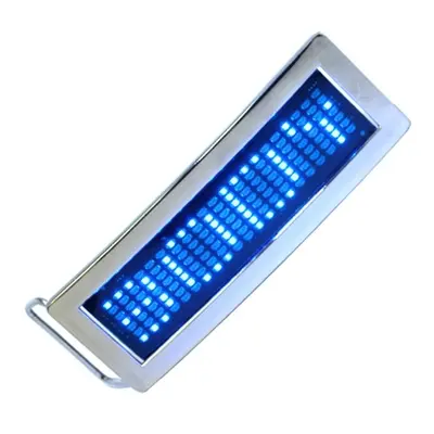 Led opasek - Blue metalic