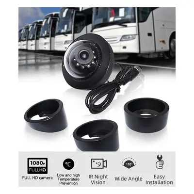 Mini DOME autobusová FULL HD kamera AHD 3,6mm objektiv + 10 IR LED noční vidění + WDR