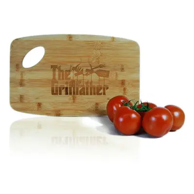 Kuchyňská deska na krájení dřevěná GRILLFATHER 37x25cm - 100% bambus