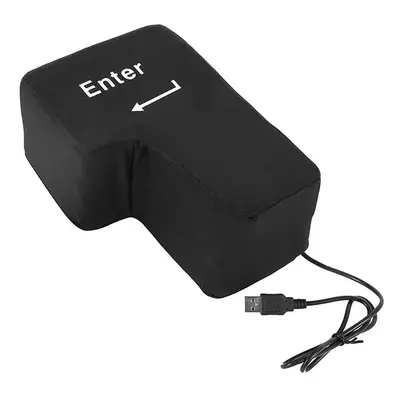 Enter tlačítko polštář - velké antistresové (napojení přes USB k PC)