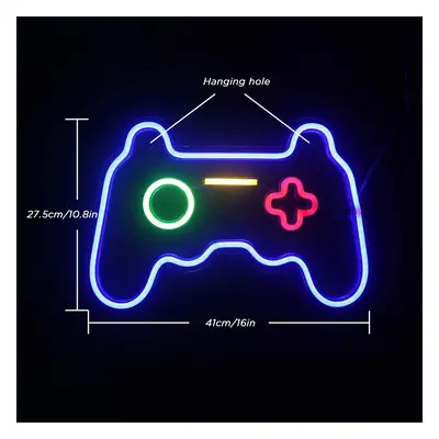 Zpětná světelné logo - GAMEPAD