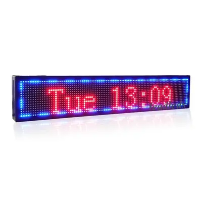 LED informační panel s podporou 7 barev - 51 cm x 15 cm