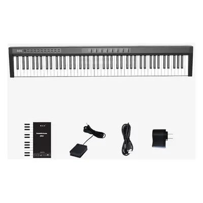 Elektronicke piano (digitální klavír) 125cm s 88 klávesami + bluetooth + stereo reproduktory