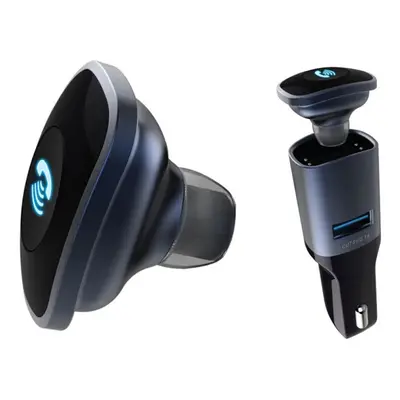 Autonabíječka s Bluetooth sluchátkem + USB port + 3.5 mm audio výstup