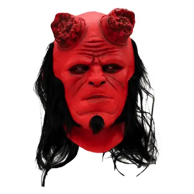 Hellboy maska na obličej (Čert) - pro děti i dospělé na Halloween či karneval