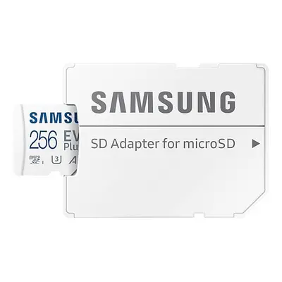 Samsung micro SDXC 256GB EVO Plus + SD adaptér