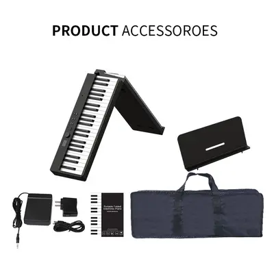 Digitální piano přenosné skládací 123cm s 88 kláves + Bluetooth + Midi + Nahrávání