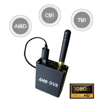 Mikro pinhole kamera FULL HD 90° úhel + audio - DVR modul LIVE přenos s podporou 4G SIM