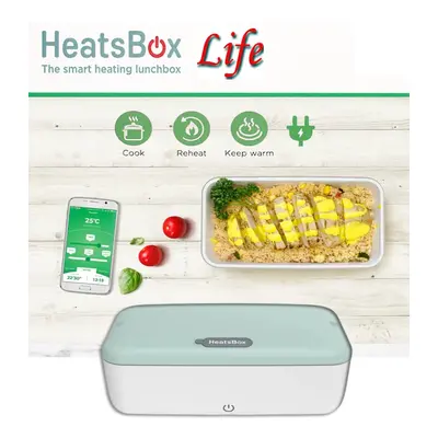 Vyhřívaný obědář - přenosný vyhřívaný obědový box (app Mobil) - HeatsBox LIFE