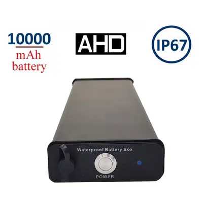 Externa baterie 10 000 mAh pro AHD couvací kamery se 4 PIN s IP67