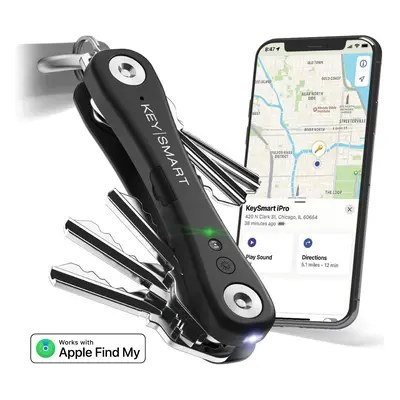 KeySmart iPro - organizér klíčů pro iPhone s GPS lokalizací + vestavěné LED světlo