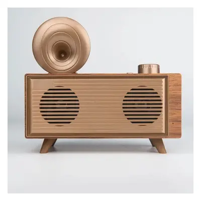 Mini staré rádio - retro vintage s Bluetooth + FM/AM rádio / AUX / USB disk / Micro SD