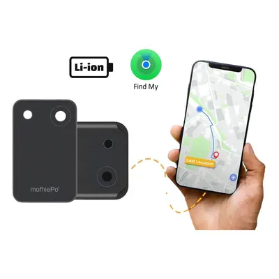 Mini gps lokátor bluetooth ultratenký 85x55x1,8mm (Apple Find My) - Li-on baterie výdrž do 25 mě