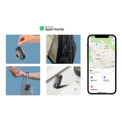 Vyhledávání chlapců bluetooth - Mini gps lokátor jako smart klíčenka (Apple Find My)