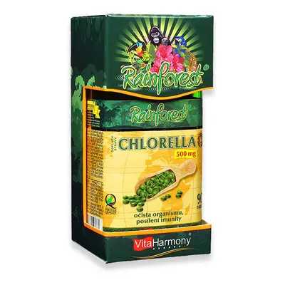 Rainforest Chlorella 500 mg - 90 tbl.