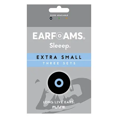 Earfoams® Sleeep náhradní polštářky - 3 Páry Velikost: XS