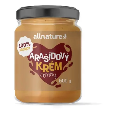 Allnature Arašídový krém jemný 500 g