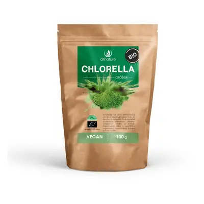 Allnature Chlorella prášek Bio 100 g