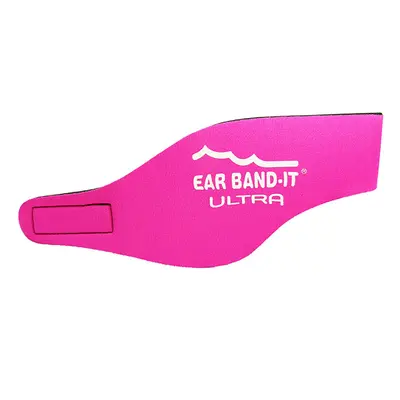 Ear Band-It® Ultra Růžová čelenka na plavání Velikost čelenky: Střední