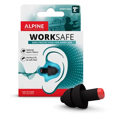 Alpine WorkSafe Chrániče sluchu SNR 23 dB 1 pár