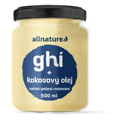 Allnature Ghí s kokosovým olejem 500 ml