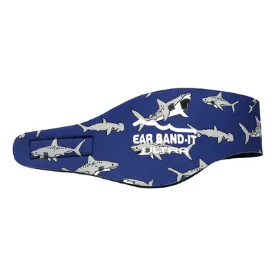 Ear Band-It® Ultra Žraločí Čelenka na plavání Velikost čelenky: Střední