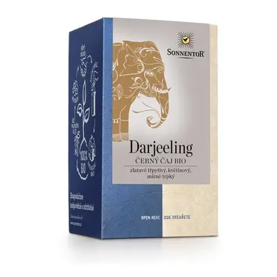 Sonnentor Darjeeling - černý čaj - dvoukomorový 27g