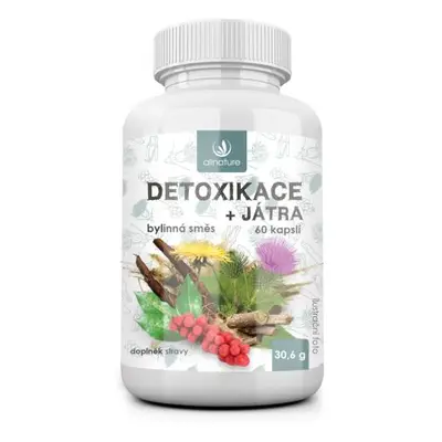 Allnature Detoxikace bylinný extrakt 60 cps.