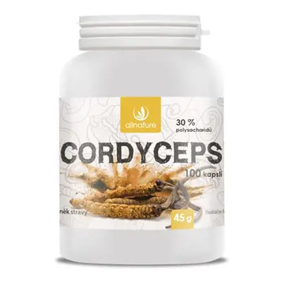 Allnature Cordyceps 100 kapslí