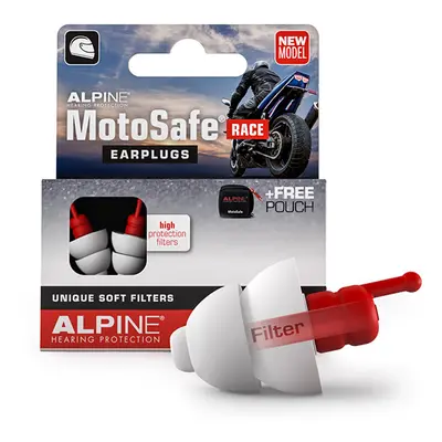 Alpine MotoSafe Race špunty do uší 1 pár