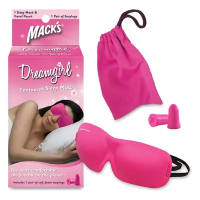 Macks Dreamgirl 3D Maska na spaní - růžová