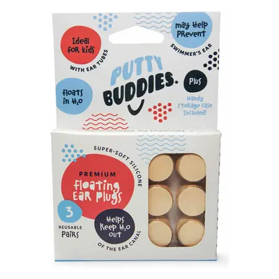 Putty Buddies - 3 páry Barva: Béžová