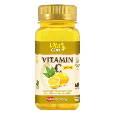 Vitamin C 500 mg s postupným uvolňováním - 60 cps.