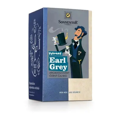 Sonnentor Earl Grey - černý čaj - dvoukomorový 27g