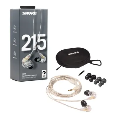 Shure SE215-EFS - In-Ear sluchátka Barva: Transparentní