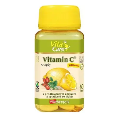 VitaHarmony Vitamín C 500 mg se šípky 60 kapslí