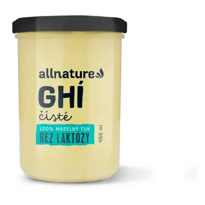 Allnature Ghí - 100% máselný tuk 450 ml