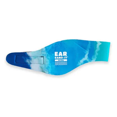 Ear Band-It® Ultra Batikovaná modrá Velikost čelenky: Malá