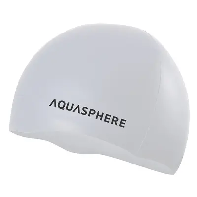 Aqua Sphere plavecká čepice PLAIN SILICONE CAP Barva: Bílá