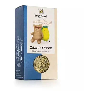 Sonnentor Zázvor Citron sypaný BIO 80g