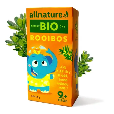 Allnature BIO Dětský čaj Rooibos 20x1,5 g