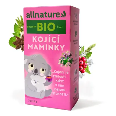 Allnature BIO Bylinný čaj Kojící maminky 20x1,5 g