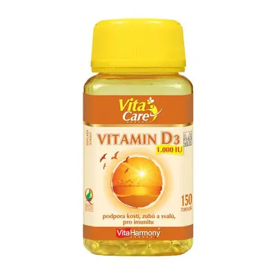 Vitaharmony Vitamin D3 150 kapslí